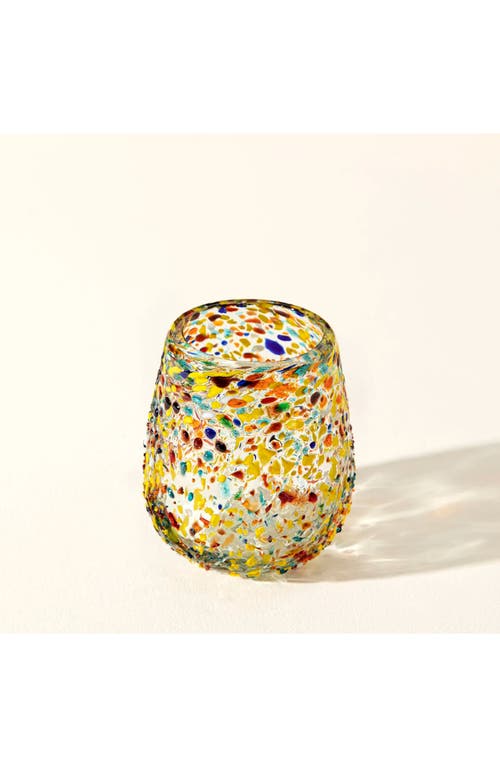 Uncommon Goods Fiesta Mexican Wine Glasses In Multi