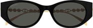 Gucci 54mm Cat Eye Sunglasses