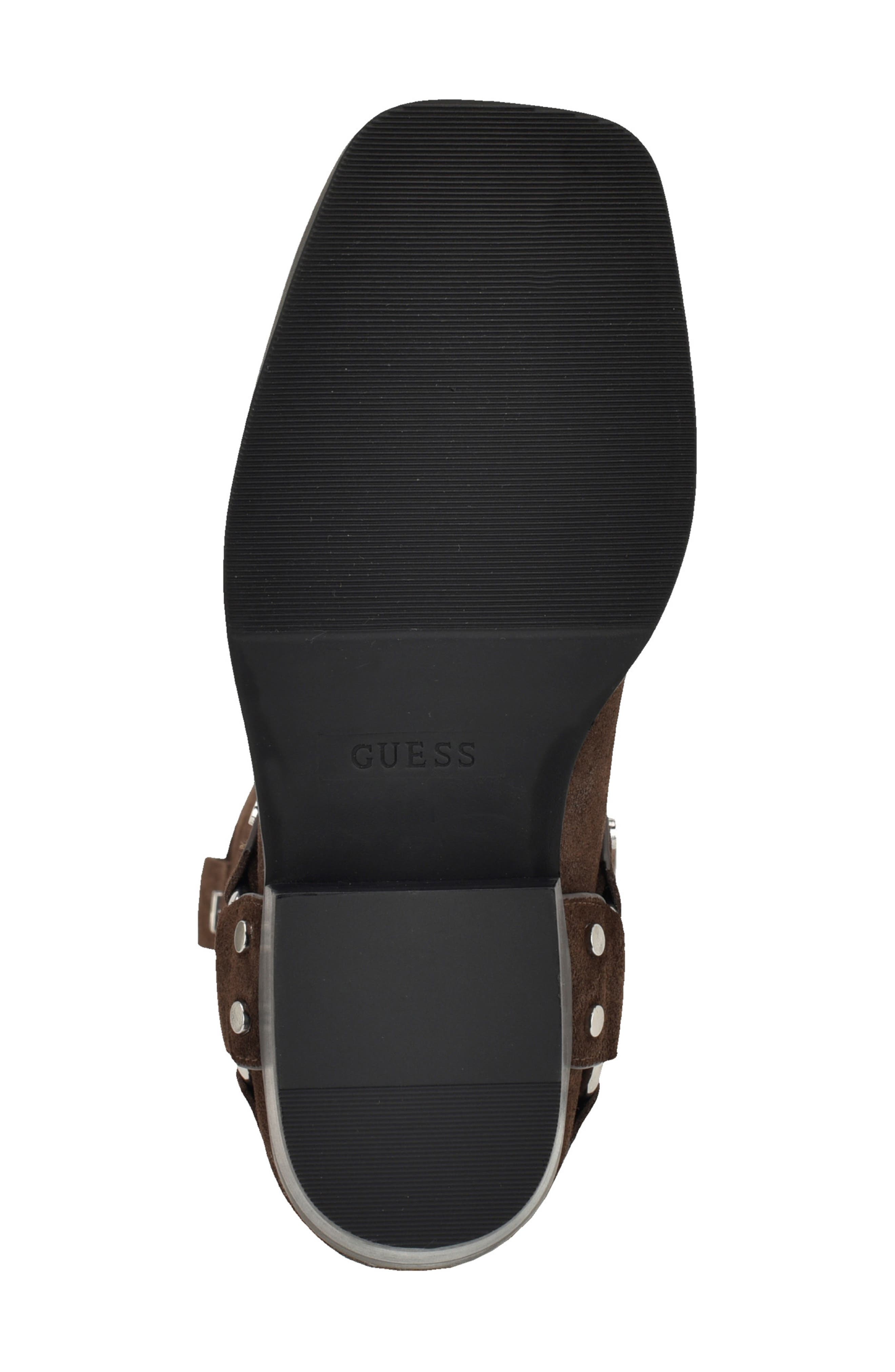 Felysse Harness Knee High Boot, Alternate, color, DARK BROWN 200