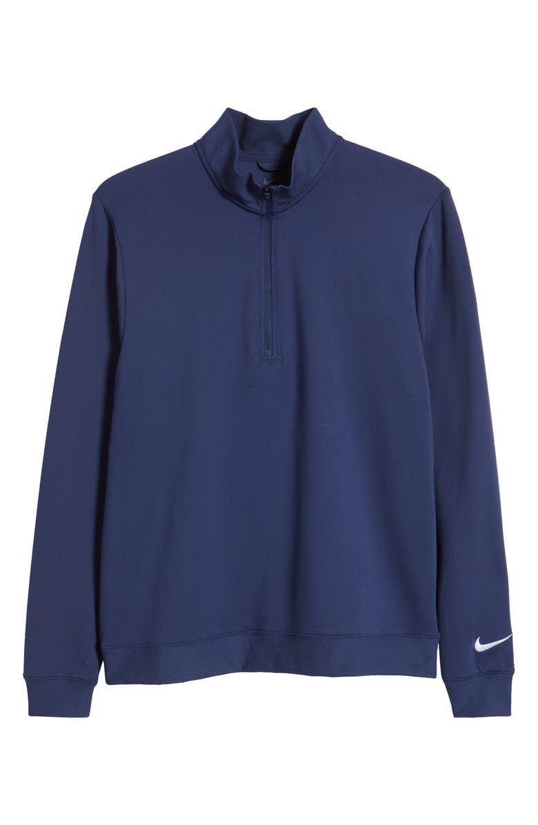 Nike Golf Dri-FIT Tour Half Zip Golf Pullover, Alternate, color, Midnight Navy/ White