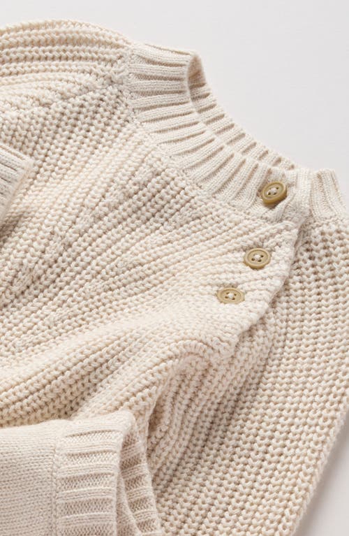 Nordstrom Knit Sweater, Pants & Hat Set In White