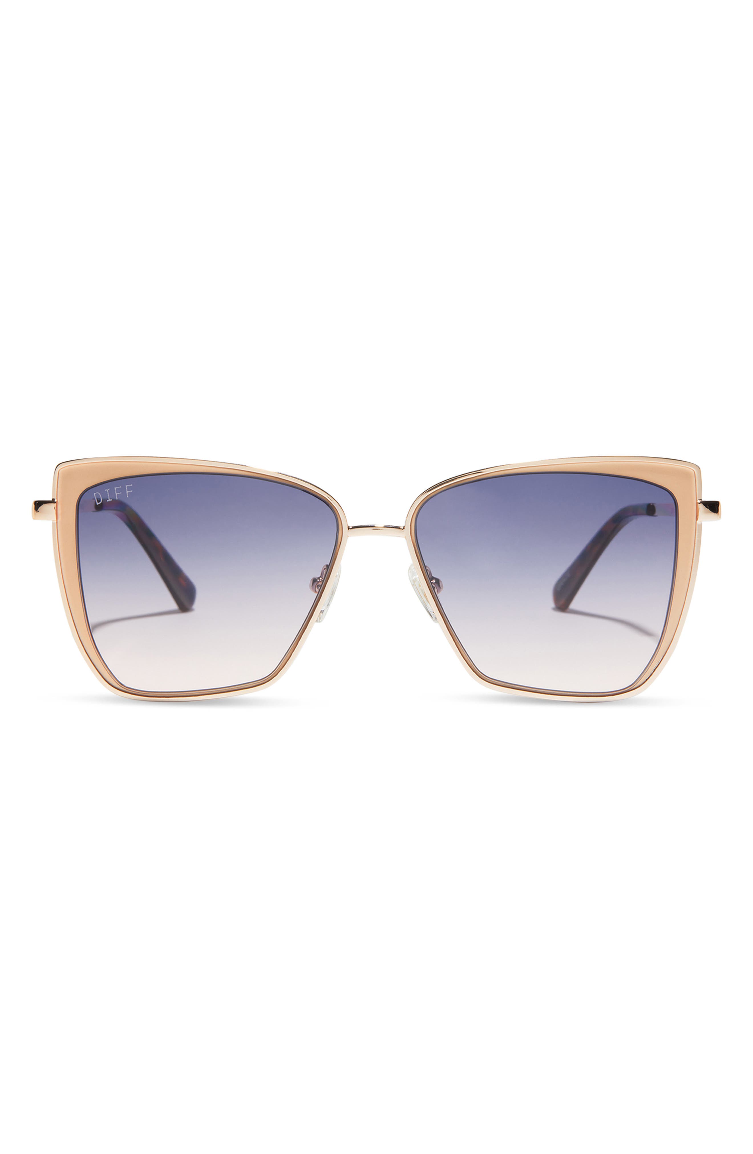 58mm Square Sunglasses