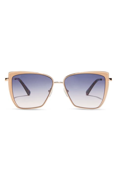 58mm Square Sunglasses