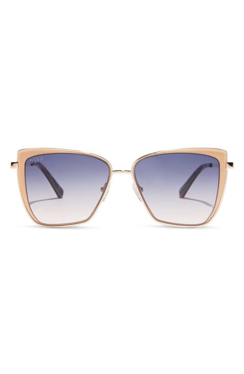 58mm Square Sunglasses