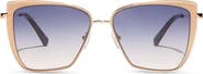 DIFF 58mm Square Sunglasses