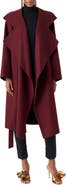 Akris Tasha Belted Cashmere Wrap Coat