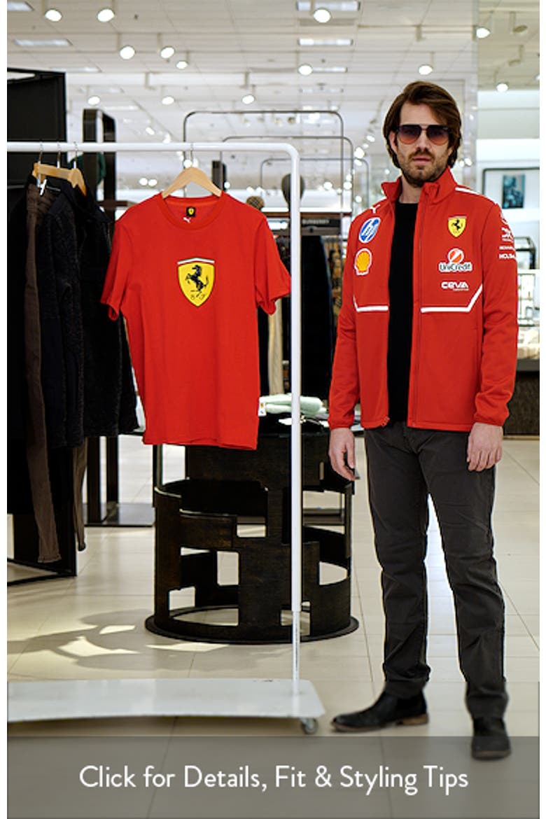 x Ferrari Sportswear Shield Graphic T-Shirt video