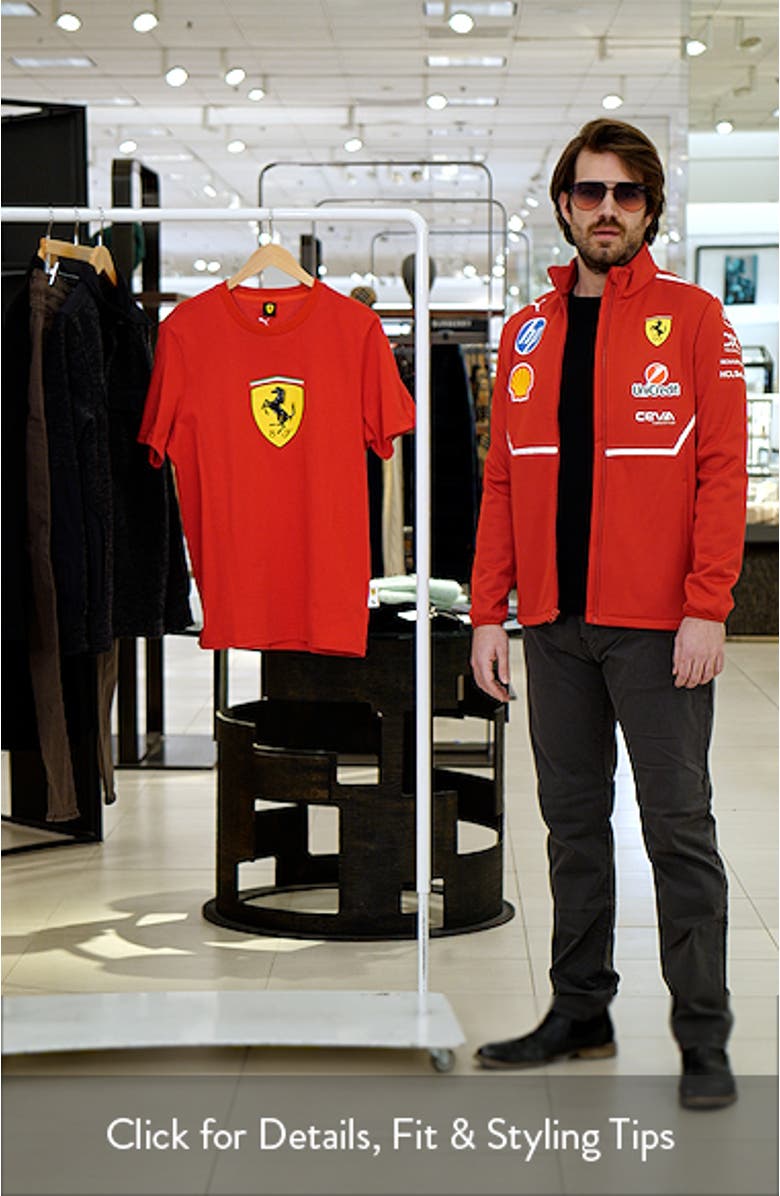 x Ferrari Sportswear Shield Graphic T-Shirt, sales video thumbnail