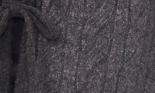1.state Bow Tie Front Cardigan In Gray
