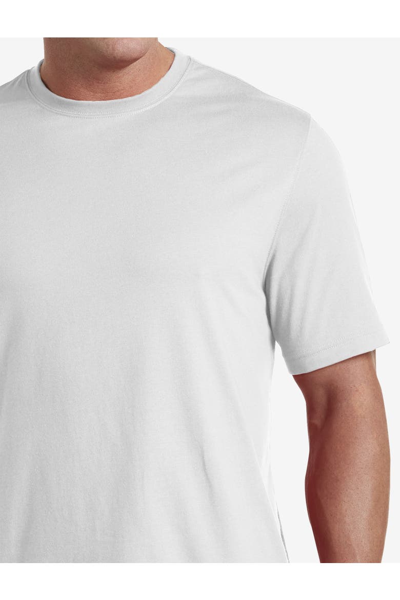Big & Tall Moisture-Wicking Jersey T-Shirt, Alternate, color, WHITE