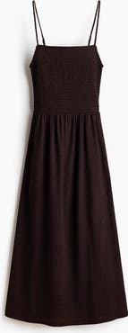 H&M Smocked Strappy Dress