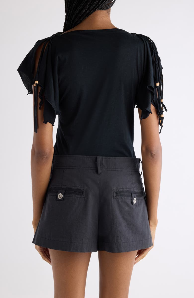 Isabel Marant Jazia Sleeveless Jersey Top, Alternate, color, Black