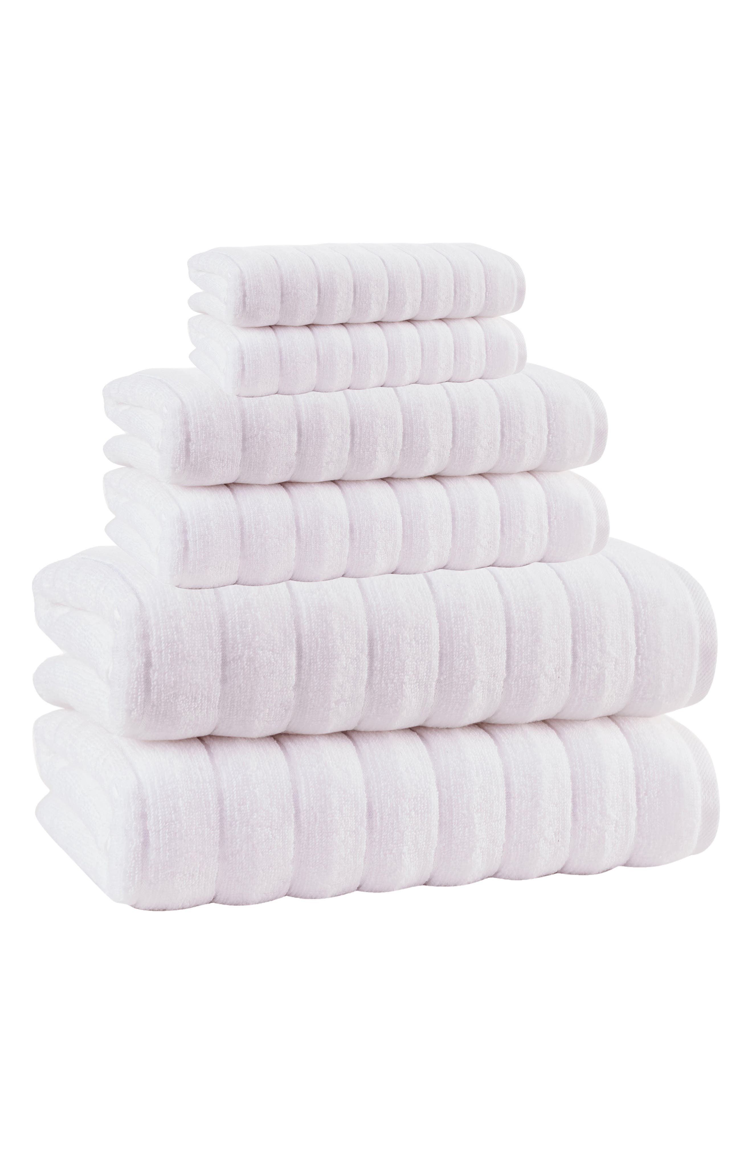 Brooks Brothers Vague 6-Piece Bath Towel Set