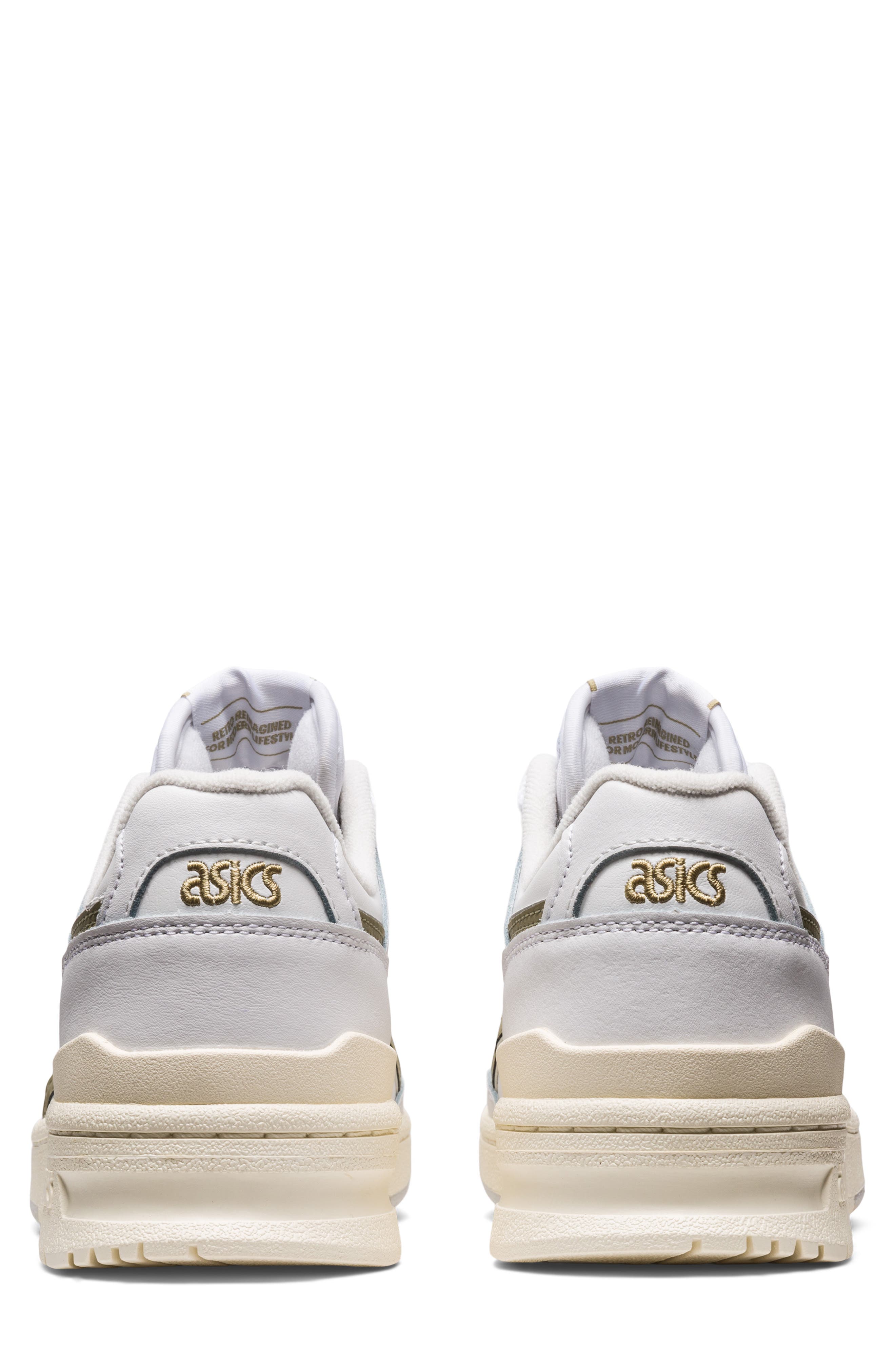 ASICS<sup>®</sup> EX89 Basketball Shoe, Alternate, color, White/ Safari Khaki