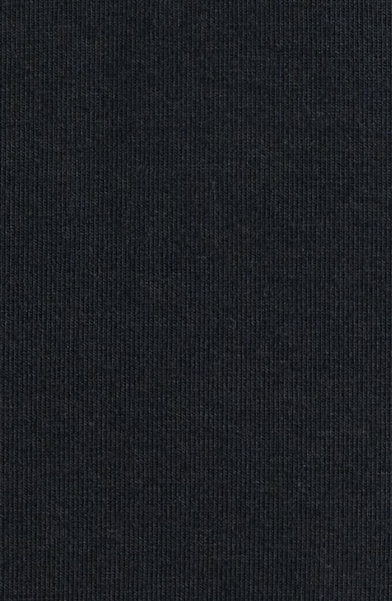 Lunya Slumberknit Henley Pajama T-Shirt, Alternate, color, Immersed Black