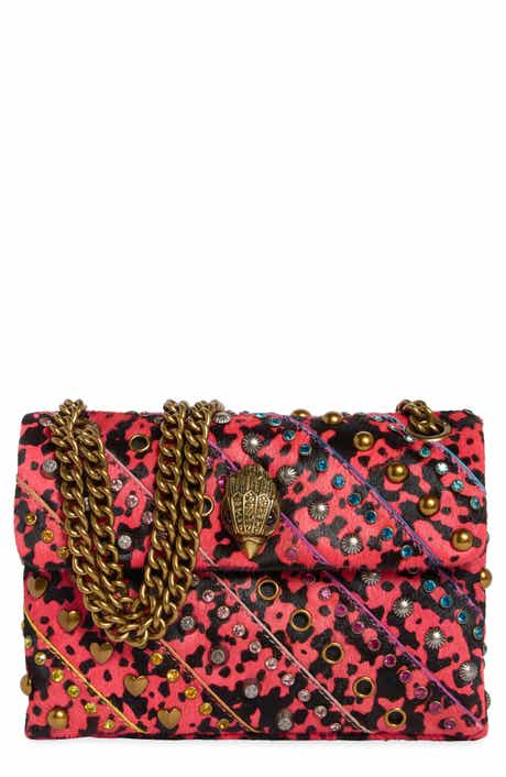 Kurt Geiger London Mini Kensington Genuine Calf Hair Convertible Crossbody Bag