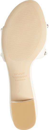 Faux Pearl Slide Sandal