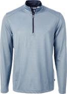 Cutter & Buck Virtue Micro Stripe Quarter Zip Pullover