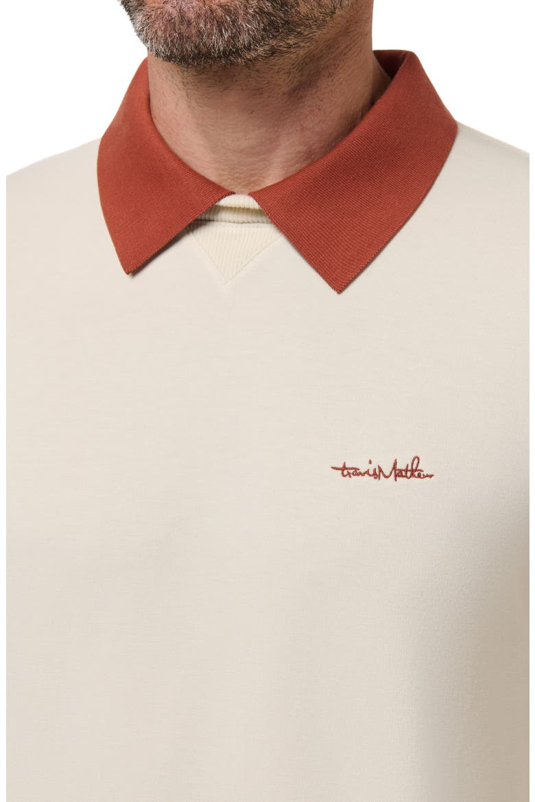 Amenities Collared Sweatshirt, Alternate, color, BIRCH