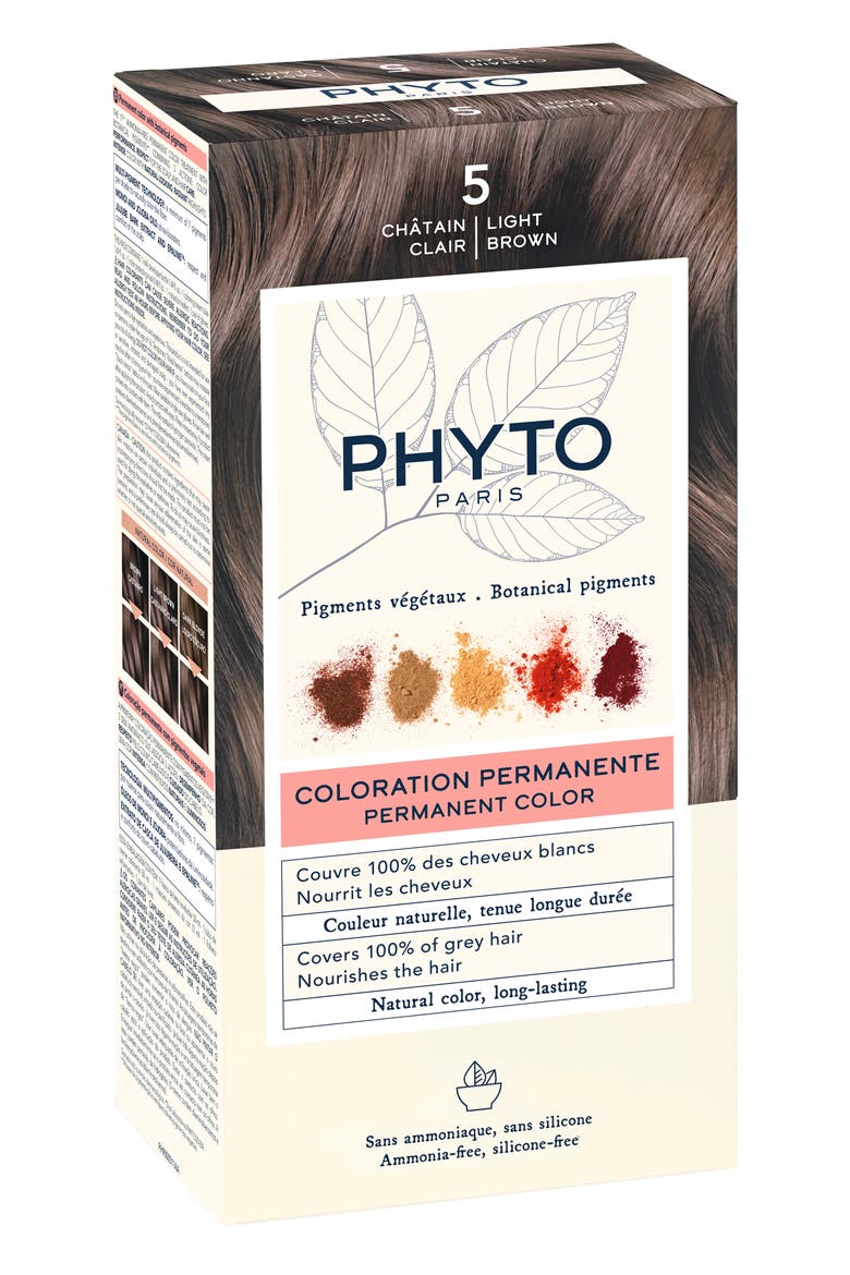 Phytocolor Permanent Hair Color, Main, color, 5 LIGHT BROWN