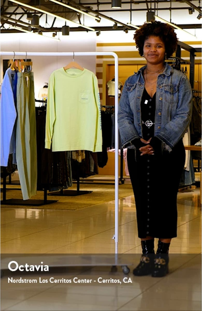 Kids' Glow in the Dark Whale Long Sleeve Graphic T-Shirt, sales video thumbnail