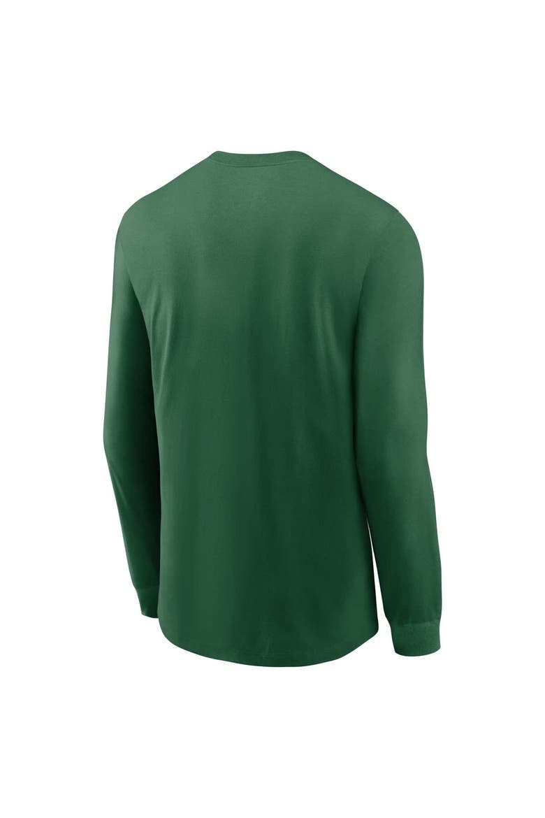 Men's Nike Green New York Jets Play to Win Essential Long Sleeve T-Shirt, Alternate, color, Green