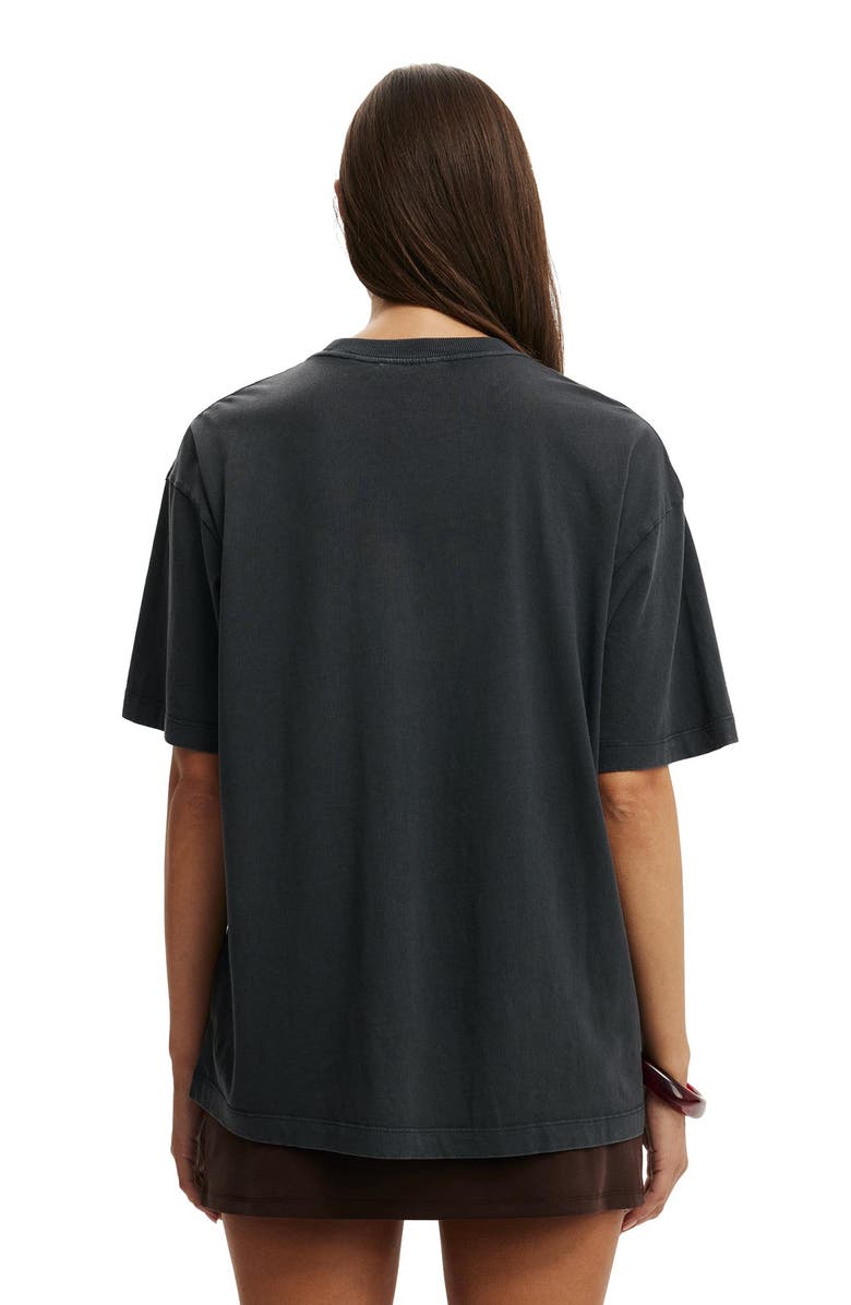 Cotton On Women's The Lcn Music Boxy Graphic Tee, Alternate, color, Guns N Roses Cherub Washed