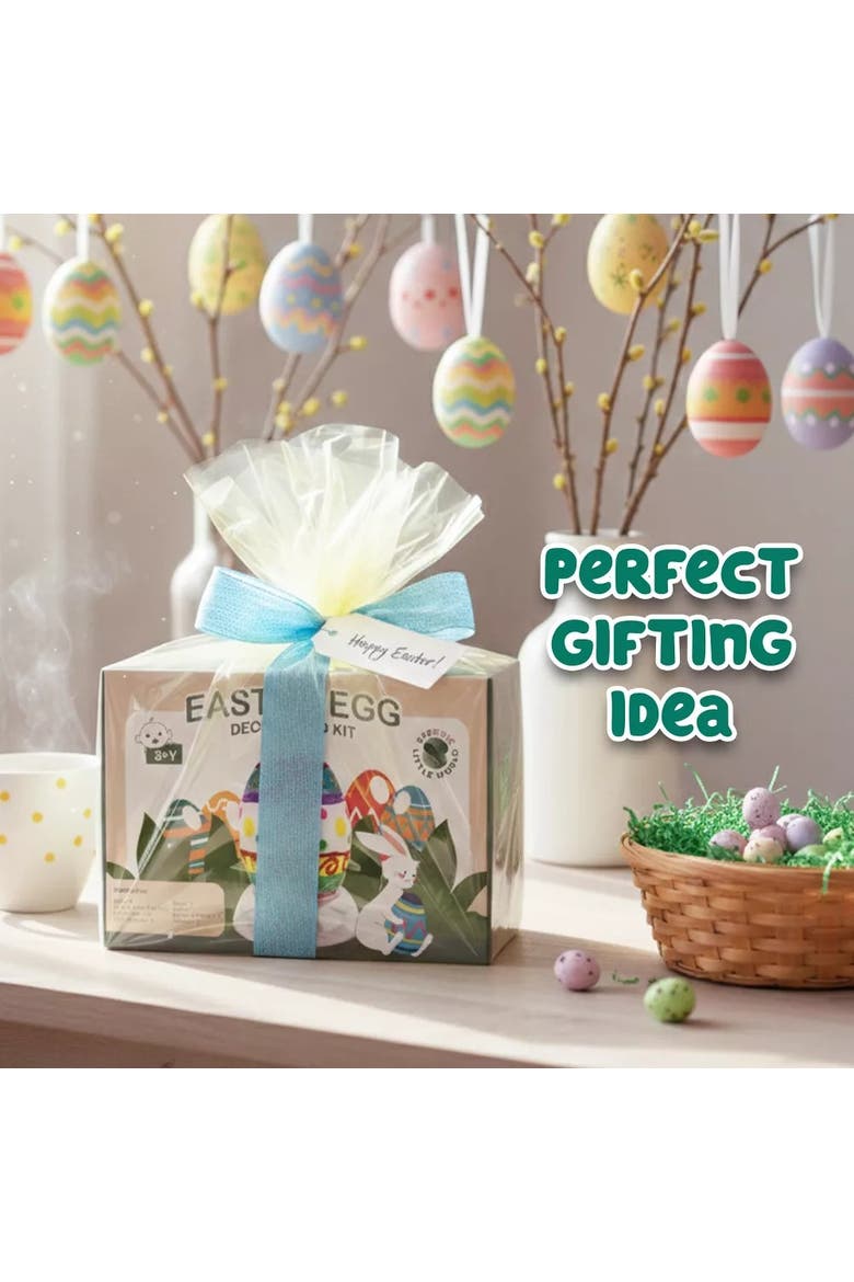 DIY Easter Egg Painting Craft Set, Alternate, color, Multicolor
