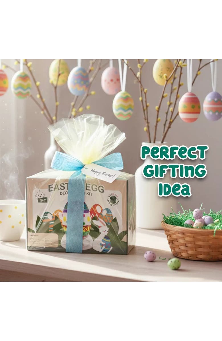 Sperric DIY Easter Egg Painting Craft Set, Alternate, color, Multicolor