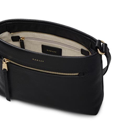 Radley Pickwick Small Ziptop Crossbody Bag In Black
