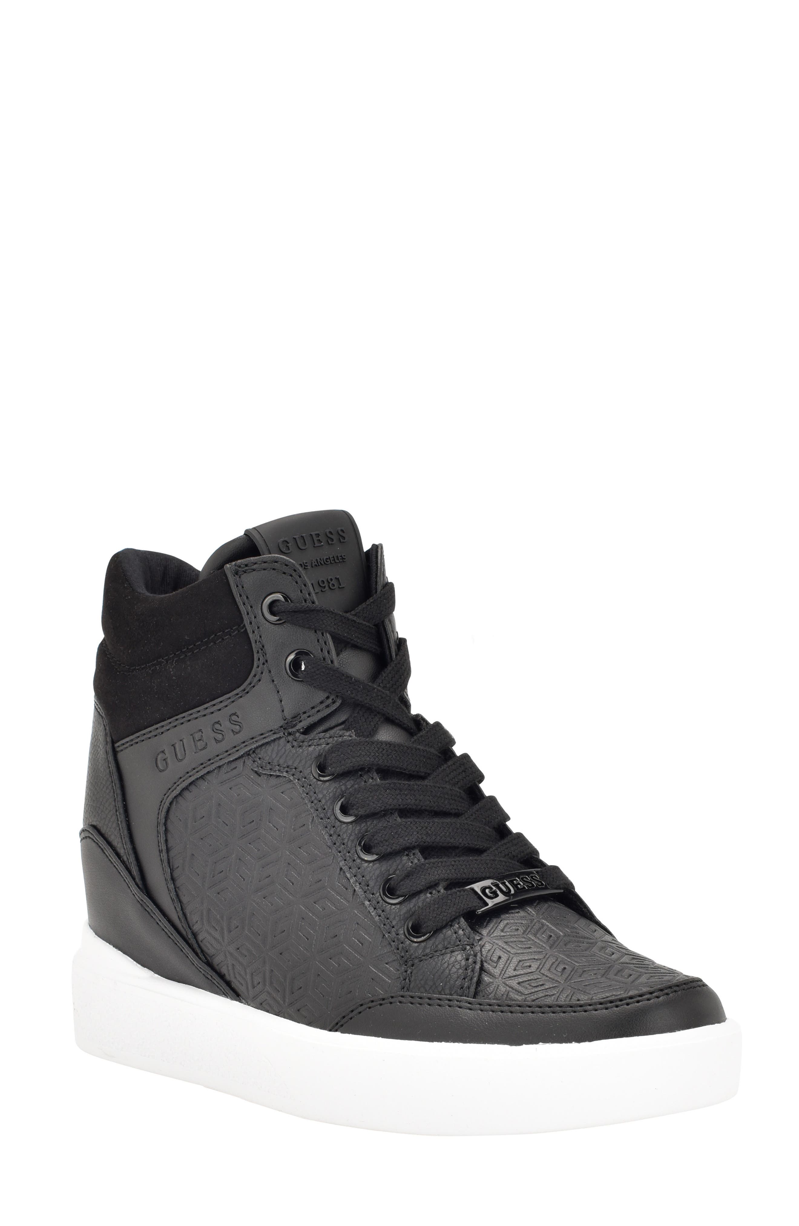 GUESS Blairin Wedge Sneaker, Main, color, 