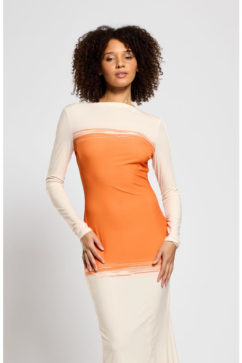 Mia Dress, Main, color, Orange