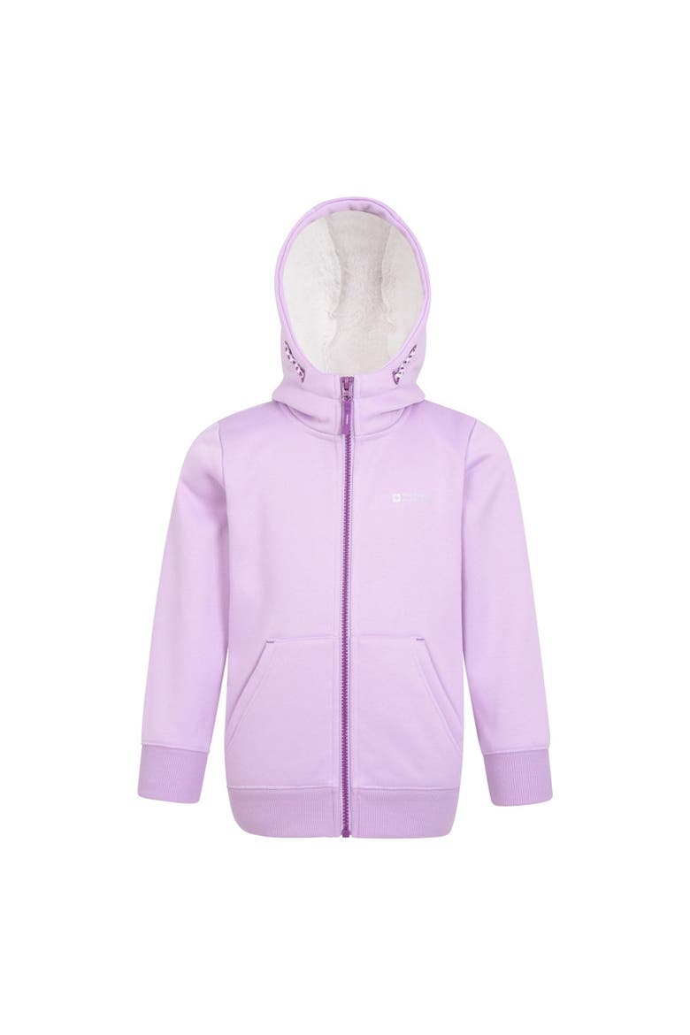 Childrens/Kids Alpine II Full Zip Hoodie, Main, color, Purple