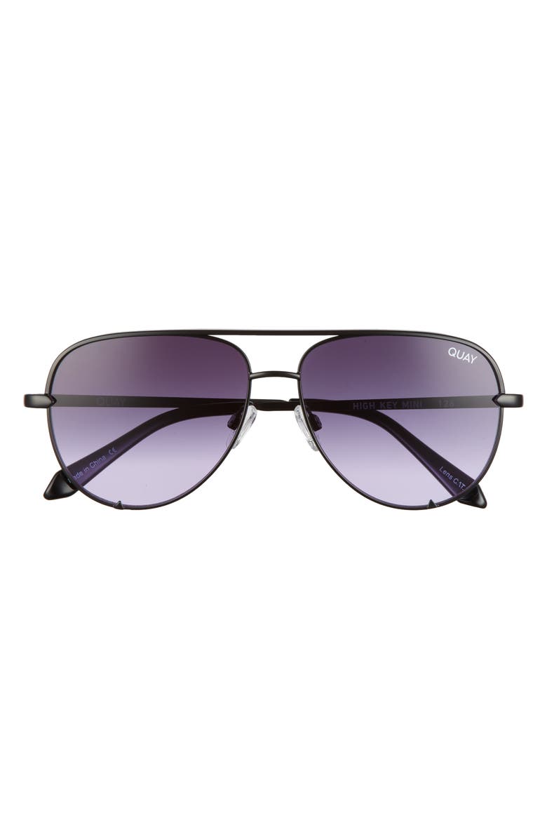 QUAY High Key Mini 60mm Aviator Sunglasses, Main, color,