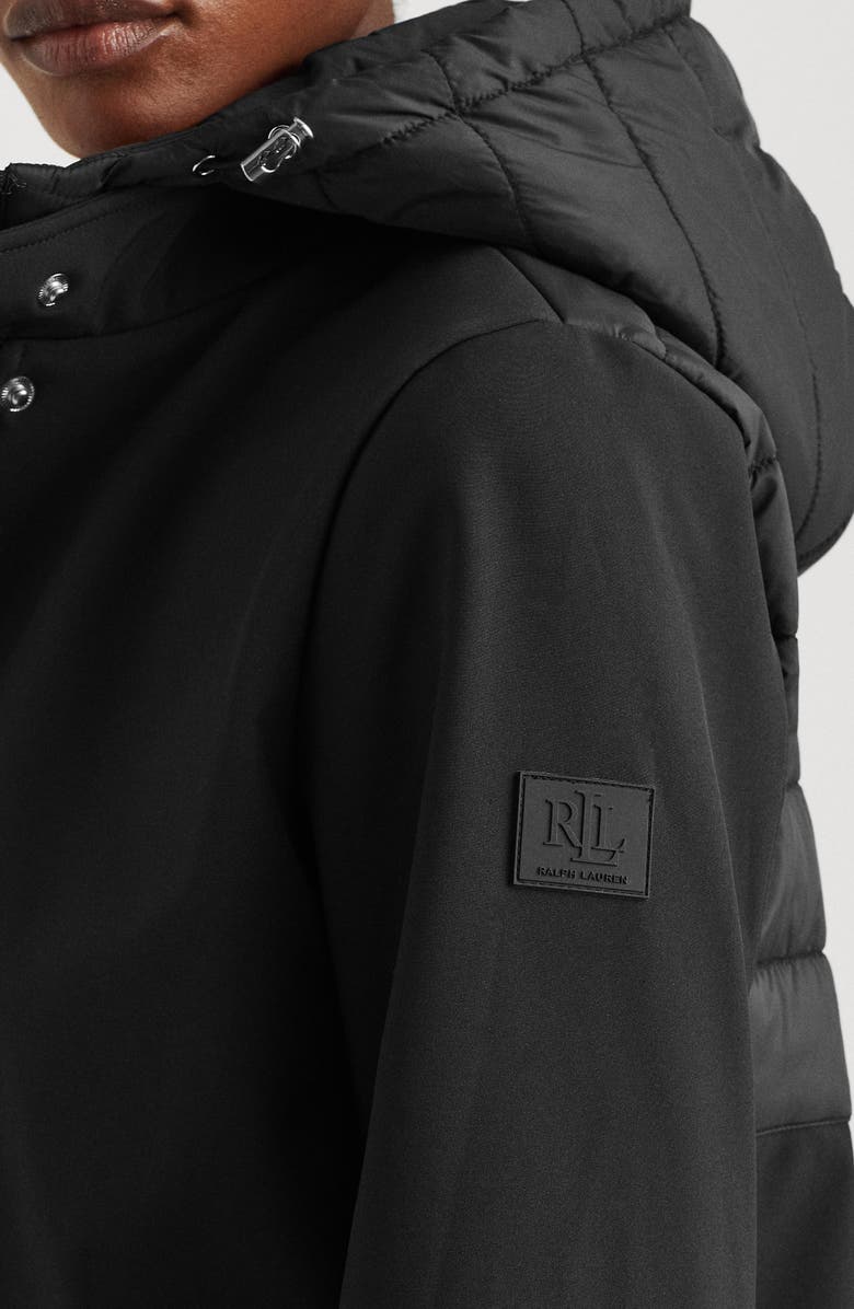 Lauren Ralph Lauren Hooded Rain Jacket, Alternate, color, 