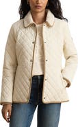 Lauren Ralph Lauren Icon Quilted Blazer with Corduroy Trim
