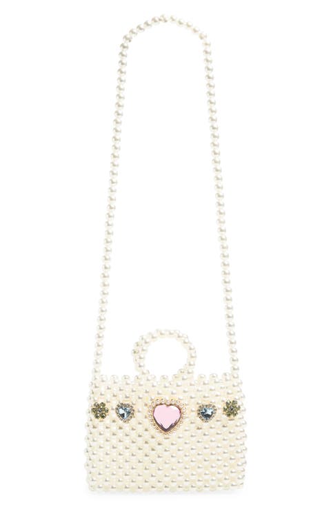 Party Faux Pearl Purse