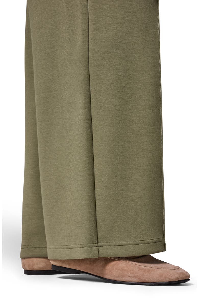 Jet Setter Mid Rise Wide Leg Pants, Alternate, color, SAGE
