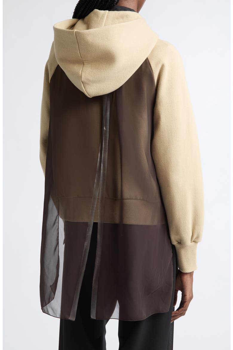 Zip Hoodie, Alternate, color, BEIGE