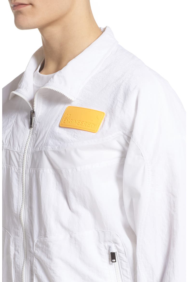 23 Engineered Jacket, Alternate, color, WHITE/ LASER ORANGE