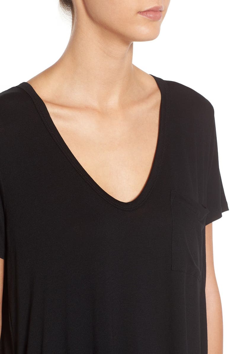 All in Favor Deep-V Neck Tee, Alternate, color, 