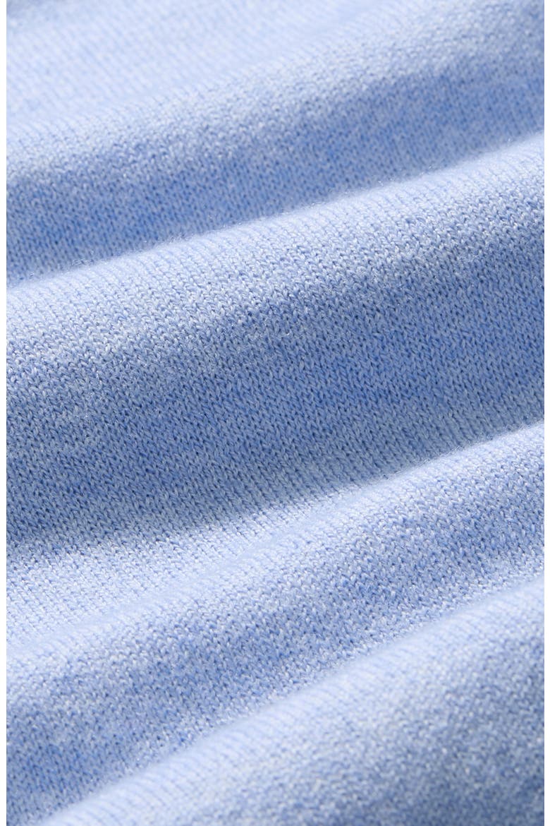 Heritage Quarter Zip Sweater, Alternate, color, CLOUD BLUE HEATHER