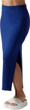 Tavi Brushed Tec Knit Midi Skirt