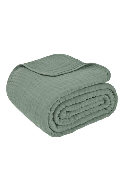 Comfy Cubs Adult Muslin Blanket in Fern  product