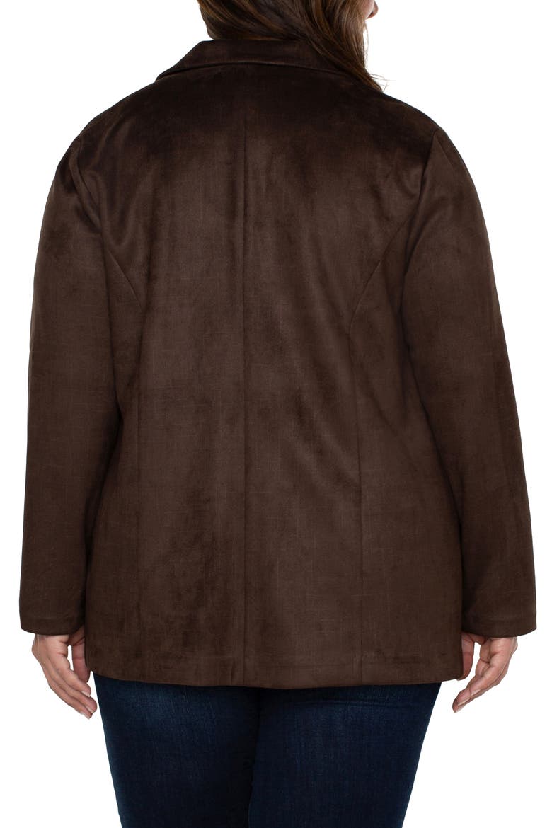 Boyfriend Blazer, Alternate, color, BROWN