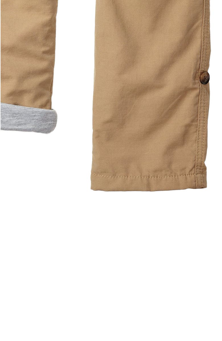Hope & Henry Baby Boys' Lined Pull-On Cargo Pants, Infant, Alternate, color, 