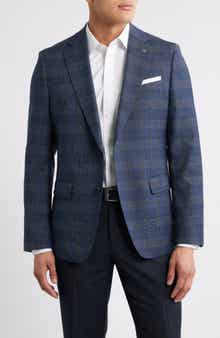 BOSS Hutson Plaid Sport Coat