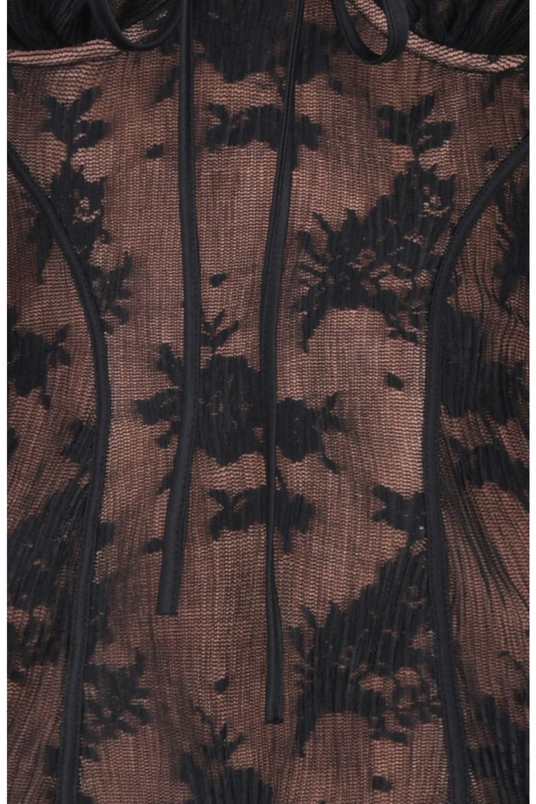 analissa black lace corset dress ANALISSA BLACK LACE CORSET MINI DRESS