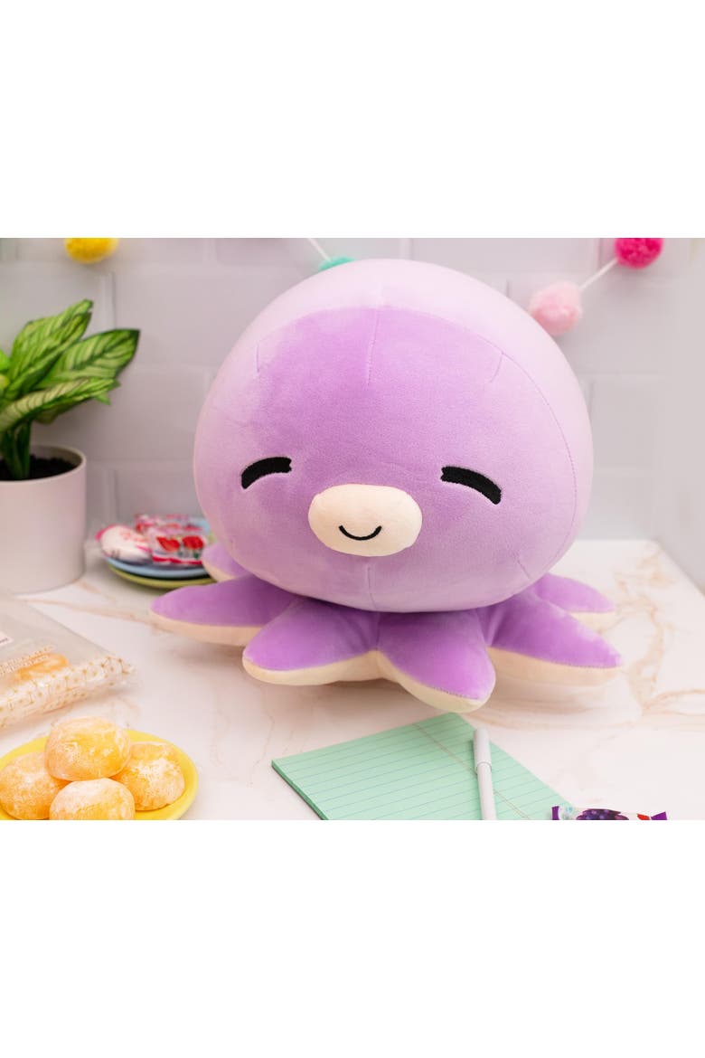 MochiOshis 12-Inch Character Plush Toy Animal Purple Octopus | Ibuki Inkyoshi, Alternate, color, Purple