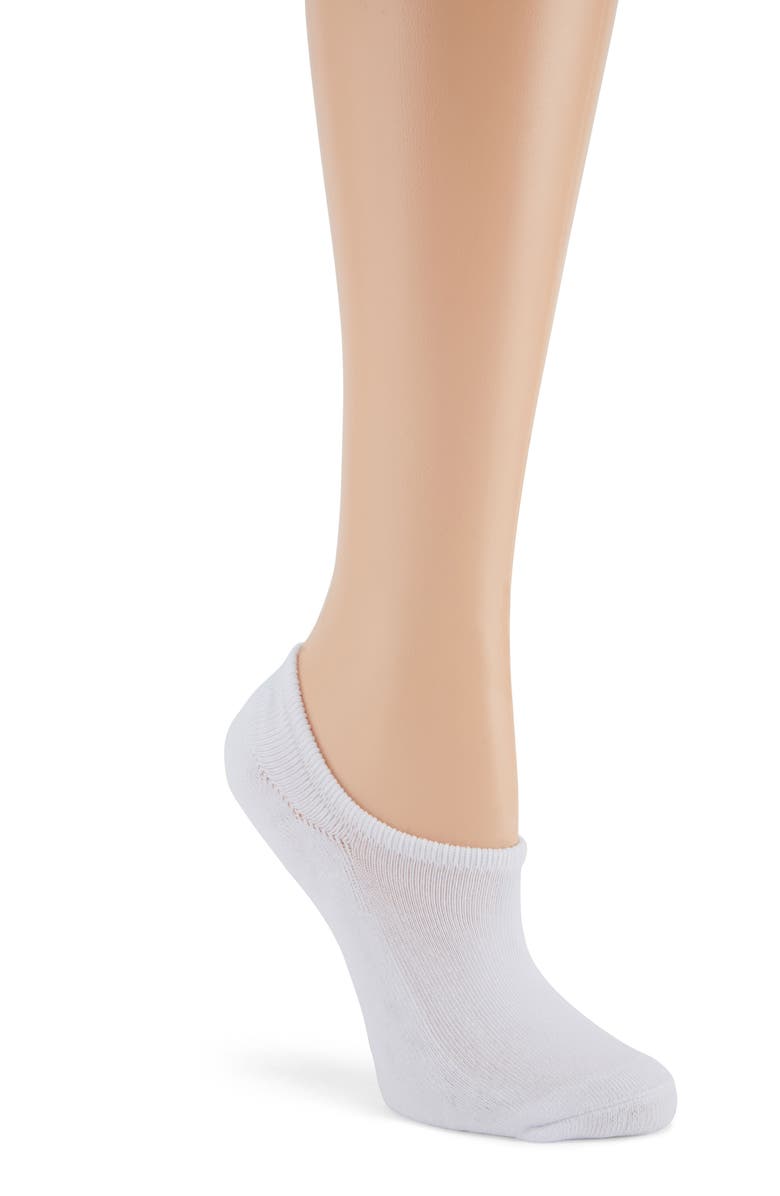 Laundry by Shelli Segal 8-Pack Solid Cushioned Liner Socks, Alternate, color, Pink Multi